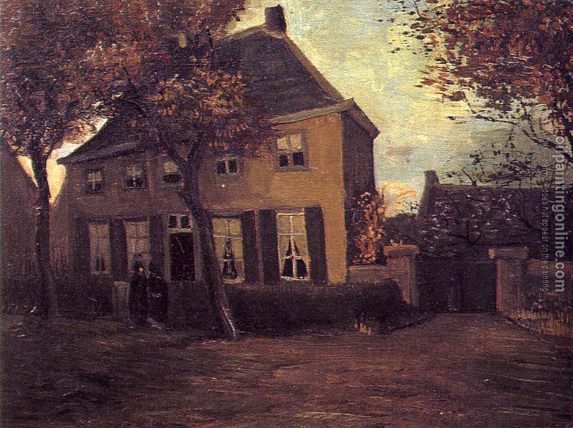 Gogh, Vincent van - The Parsonag at Nuenen